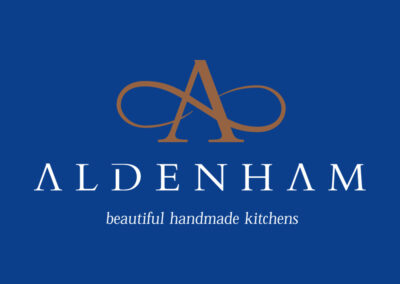 logo design, branding, Aldenham Kitchens