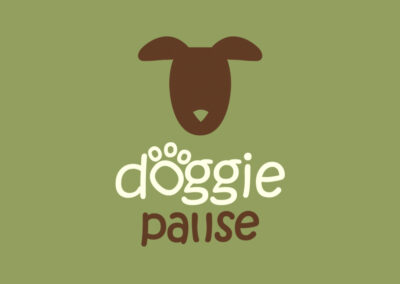 logo design, branding, Doggie Pause
