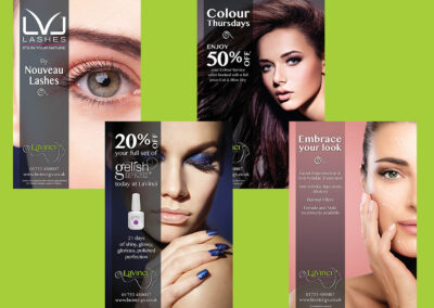 Direct mail, leaflets and advertising